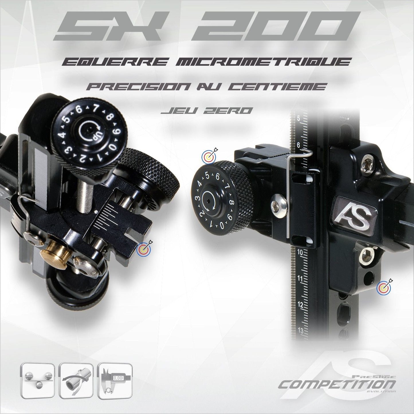 Arc Systeme SX200 Recurve Sight with SX1D