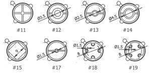 Beiter Inserts for 12mm LARGE Sight Tunnel