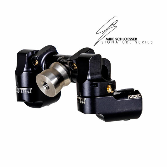 Axcel V-Bar Mount Perfect Mike Schloesser Signature Series Micro Adjustable with Eyebolt