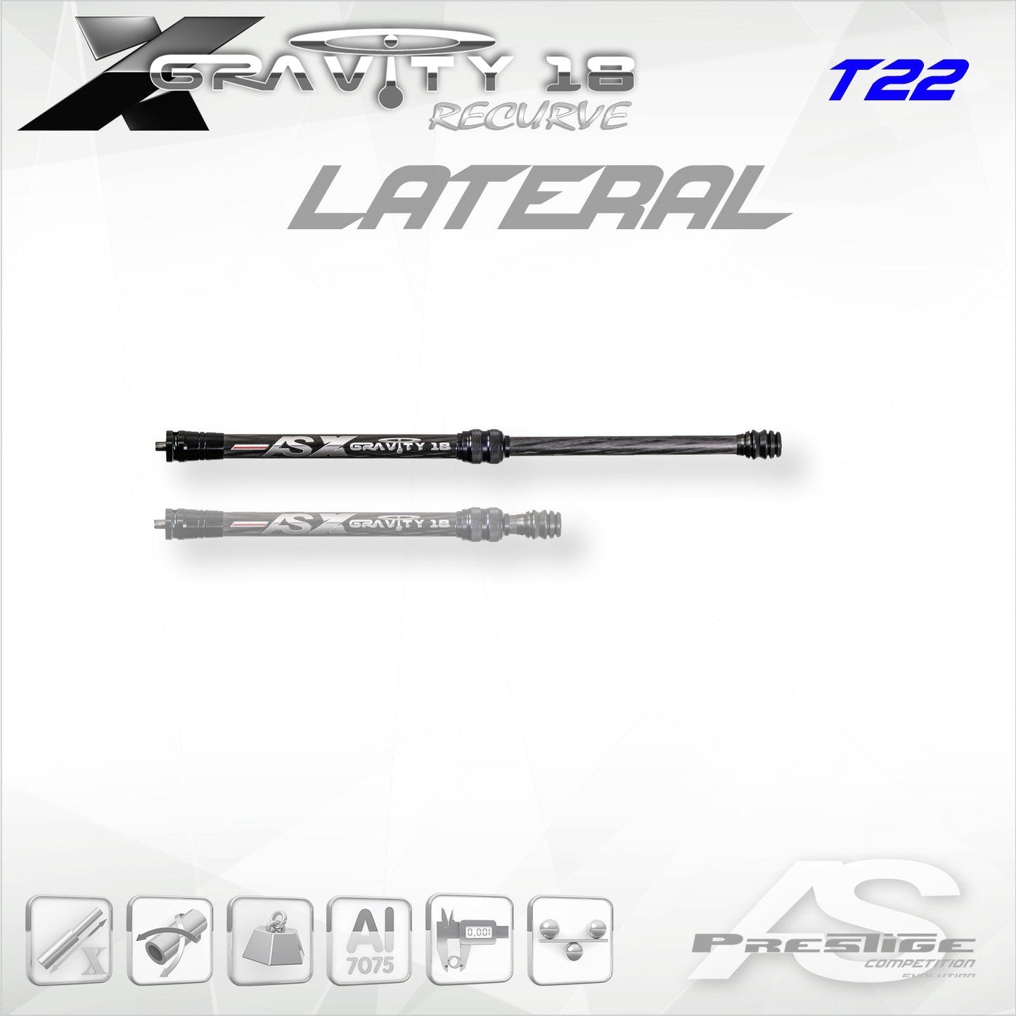Arc Systeme Telescopic Lateral X Gravity 18 Recurve