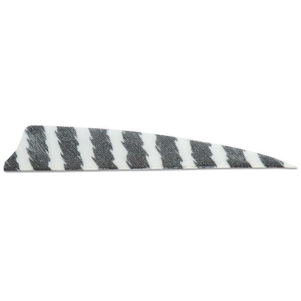 Skylon Feathers 4in RW - Shield - Barred (pk/24)