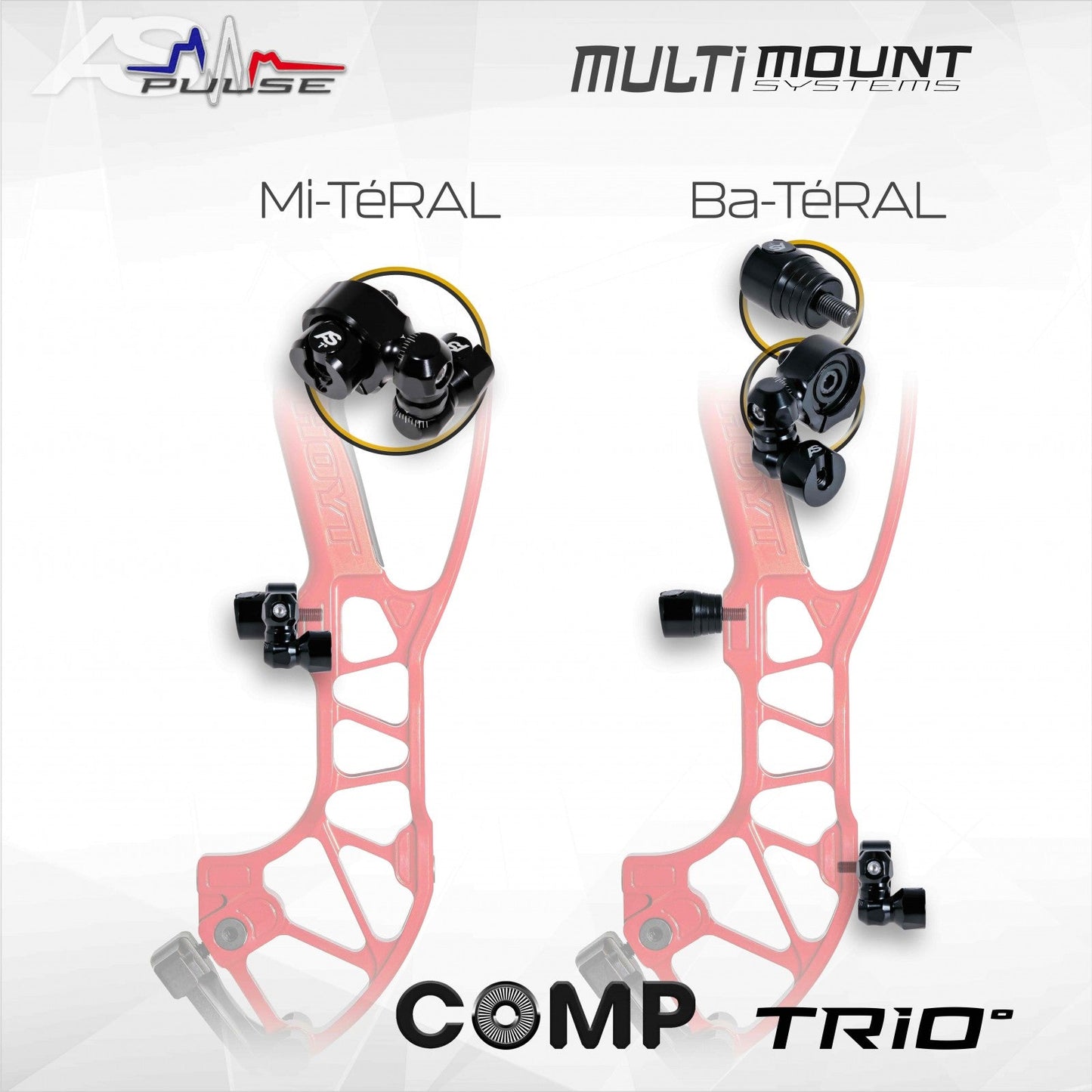 Arc Systeme Pulse BOTTOM MOUNT V-BAR COMP DOUBLE